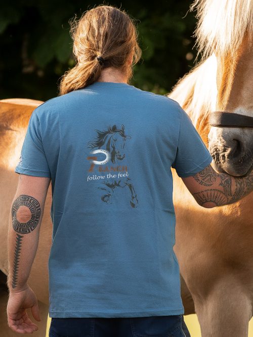 7P-Kollektion T-Shirt Herren Stone Blue