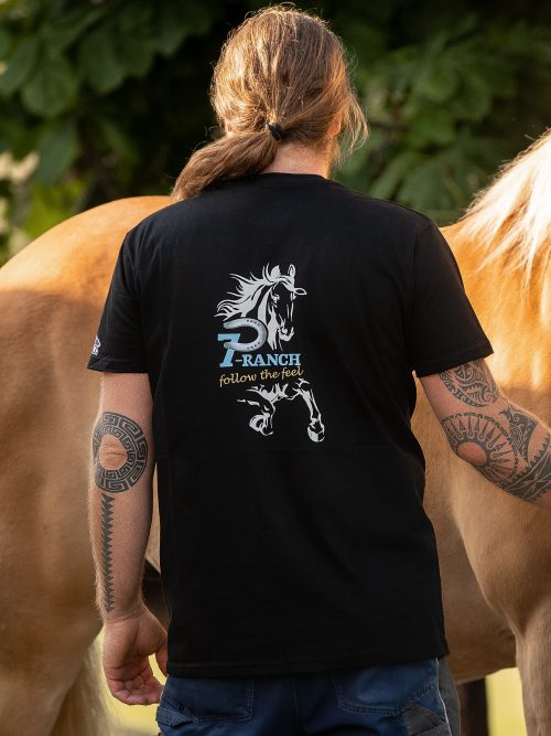 7P-Kollektion T-Shirt Herren schwarz