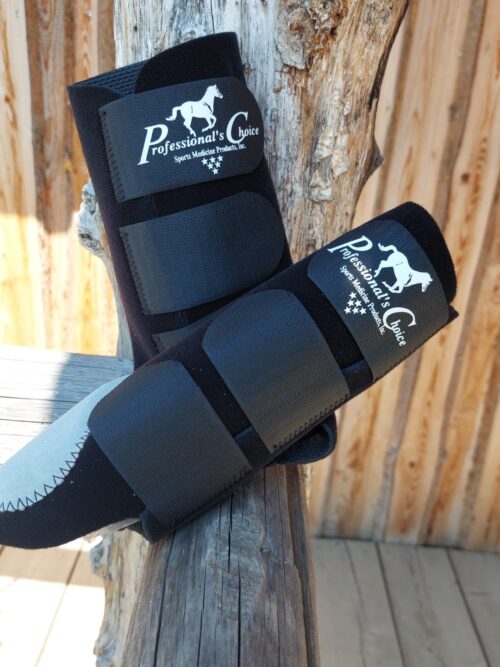 Professionals Choice - Easy Fit Splint Boots, Black